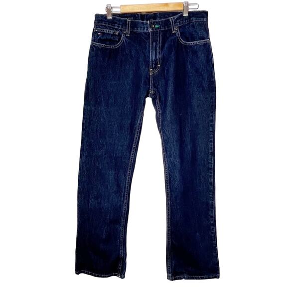 Tommy Hilfiger Dark Wash Straight Leg Jeans Men’s Size 32x30 - Picture 1 of 16
